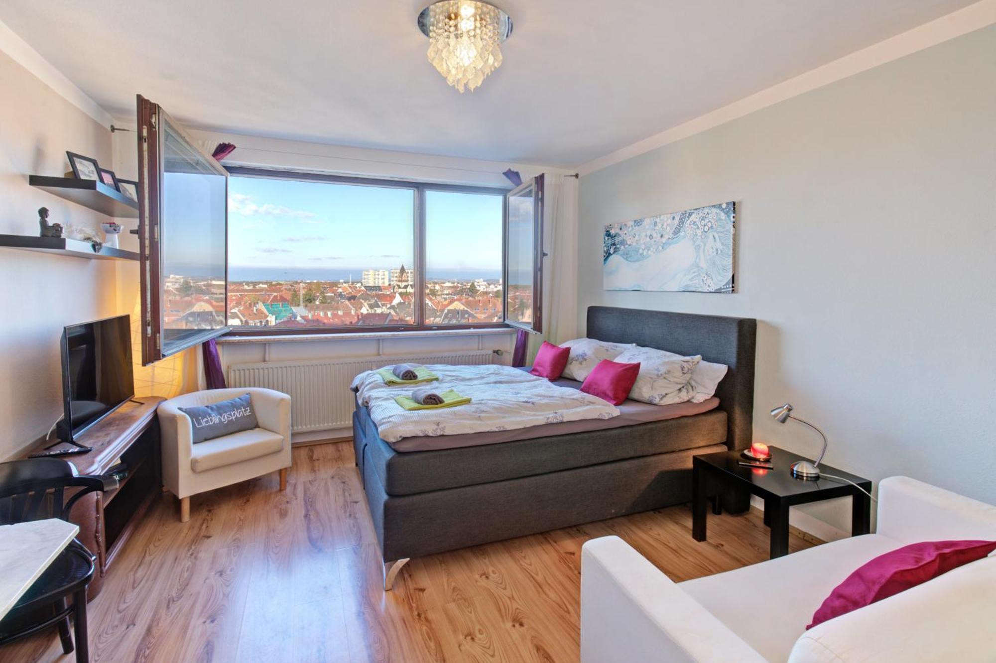 Blick Ueber Karlsruhe - Ferienwohnung Panorama Buitenkant foto